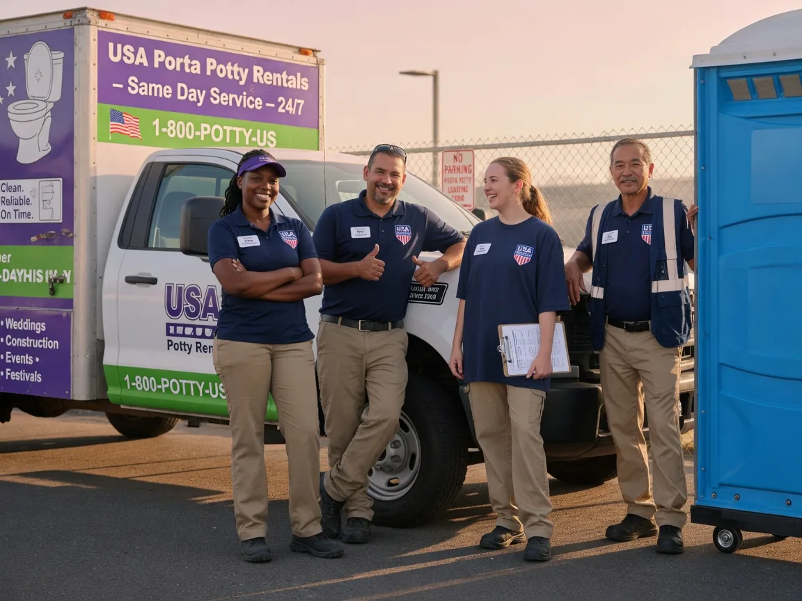 Porta Potty Rental company in Black Mountain, NC